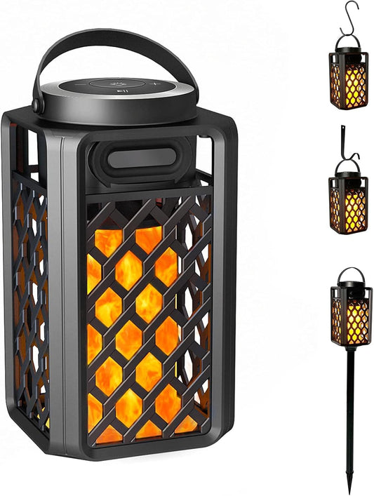 Flame Torch Portable Speaker: Waterproof & Wireless HD Audio