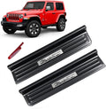 Rowa Door Sill Guards Compatible with Jeep Wrangler JL JLU & Gladiator