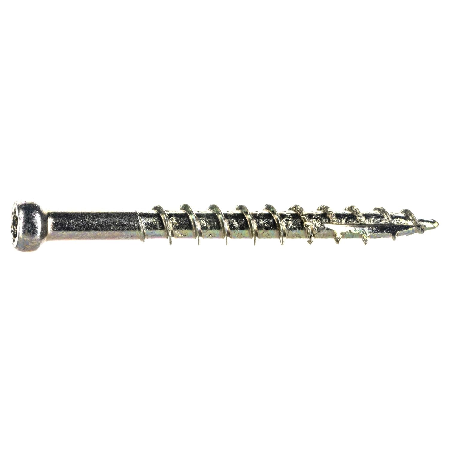 Trim Screws for Construction and Repair - Durable Serrated Fasteners