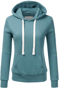 Lightweight Pullover Hoodie for Women - Soft Cotton Blend Fit