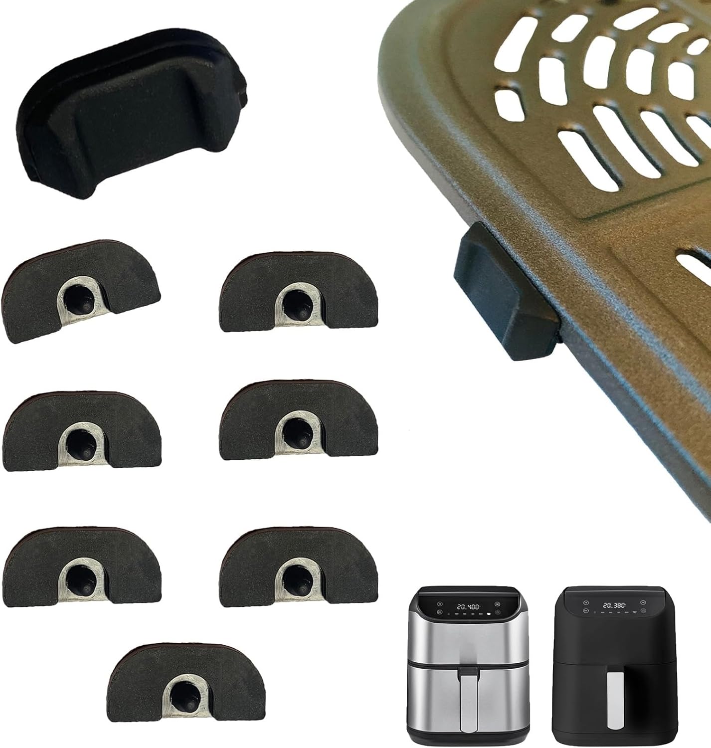 Silicone Rubber Feet Upgrade for Bella Air Fryer