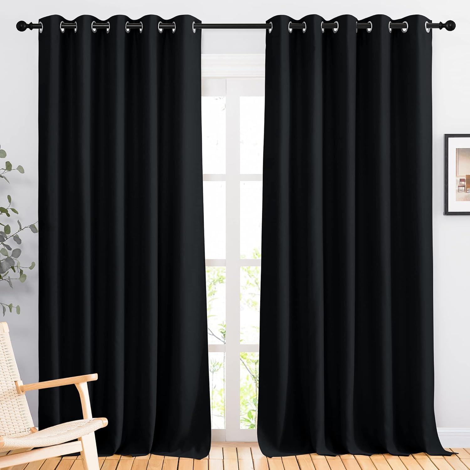 NICETOWN Blackout Curtain Panels for Light Reducing Elegance
