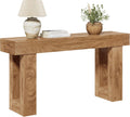 LITTLE TREE 63 in Console Table for Entryway - Oak Farmhouse Look