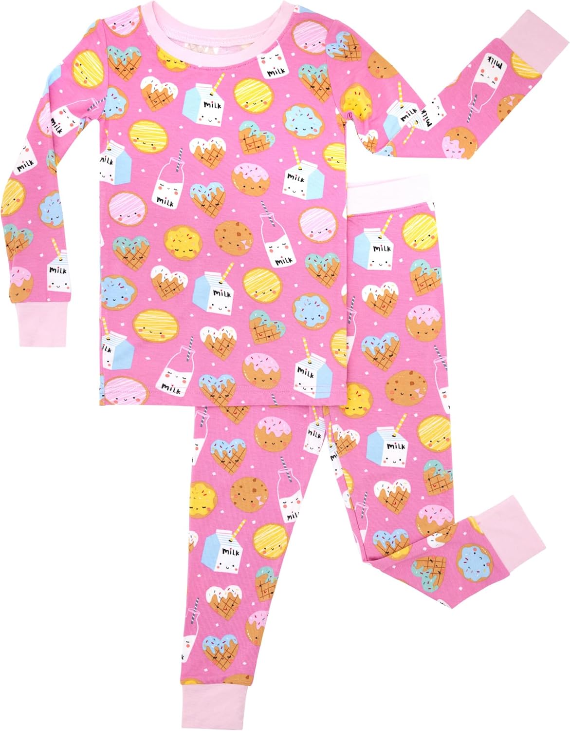 Little Sleepies Two-Piece Pajama Set for Kids - Soft & Cozy