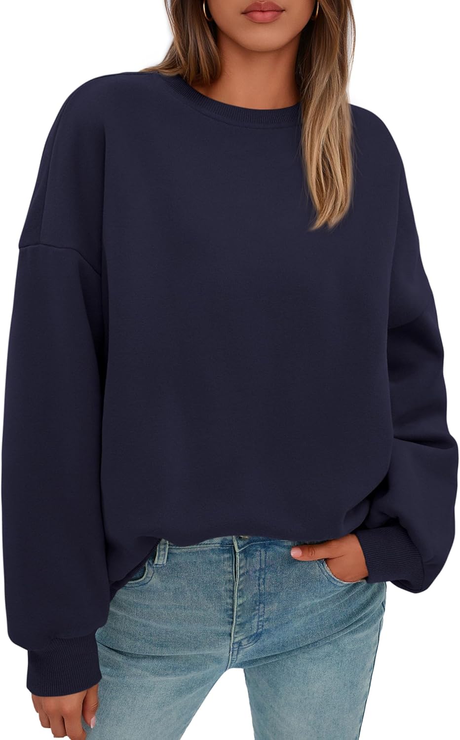 PRETTYGARDEN Oversized Crewneck Sweatshirt for Women 2025