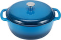 Enameled Cast Iron Dutch Oven 4.3-Quart - Compact, Oven Safe