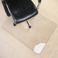 Crystal Clear 1/5 in Thick 54in x 32in Heavy Duty Chair Mat - Durable