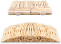 Bamboo Cocktail Picks 200PC: Flavored Toothpicks