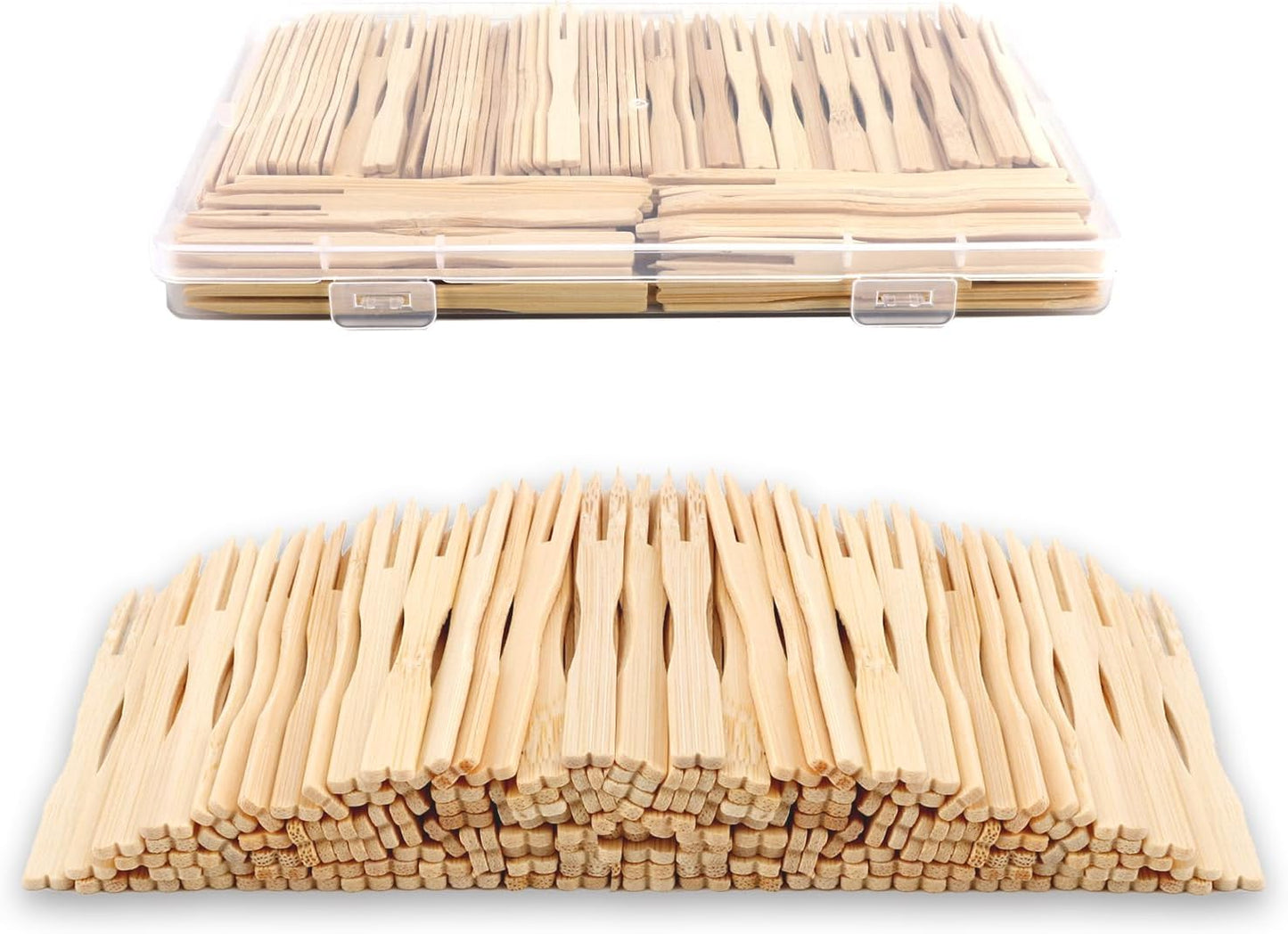 Bamboo Cocktail Picks 200PC: Flavored Toothpicks