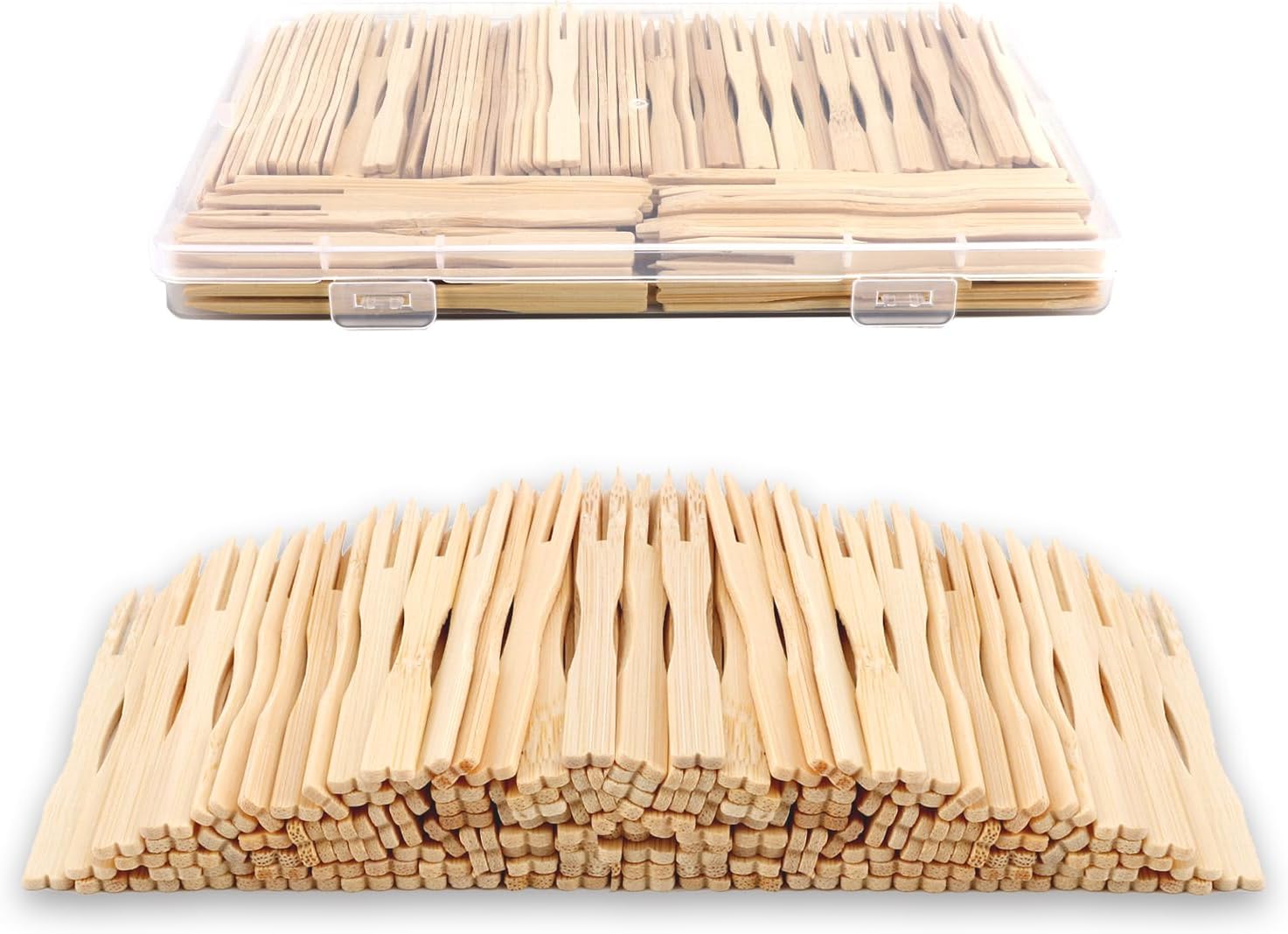 Bamboo Cocktail Picks 200PC: Flavored Toothpicks