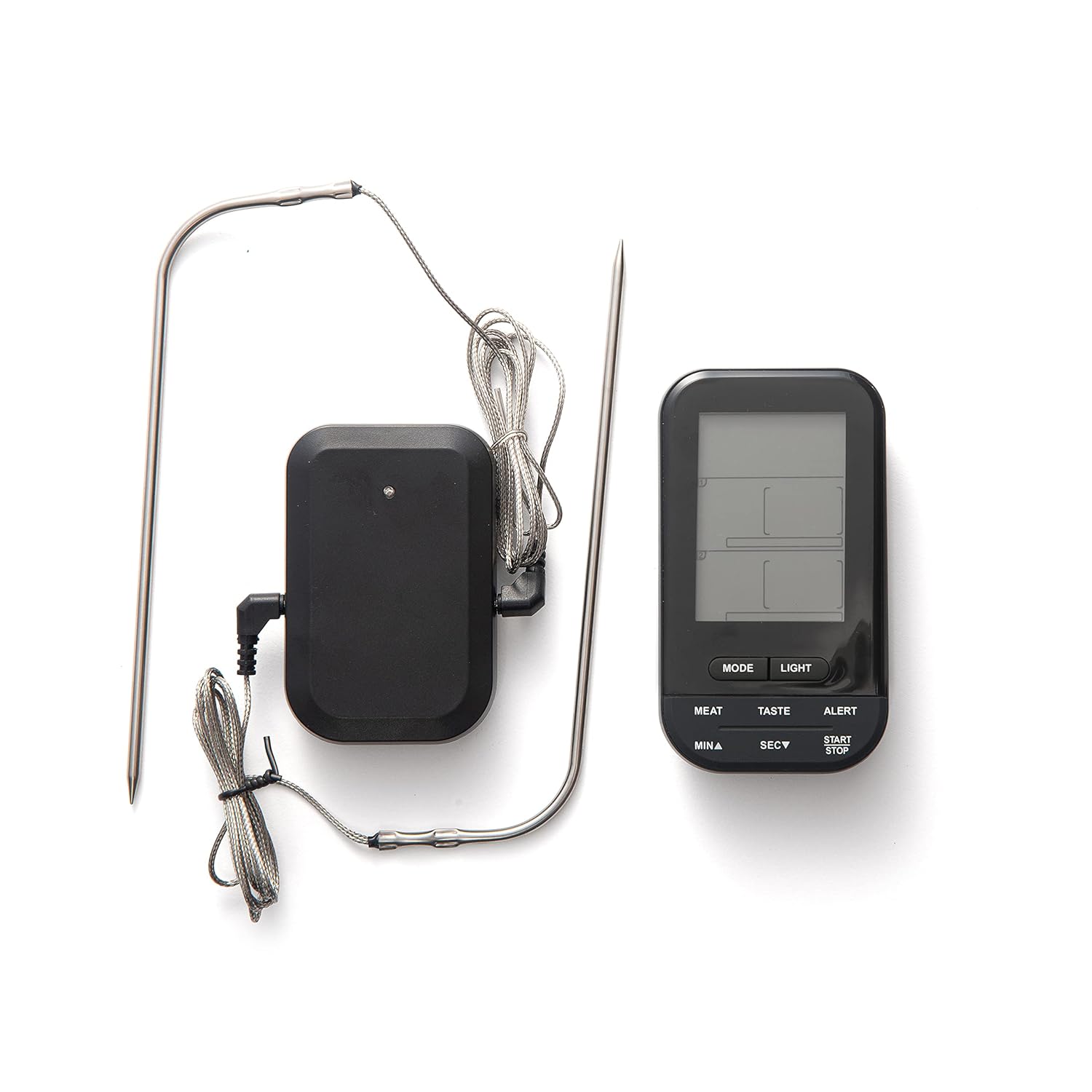 Precision Grilling with Outset Dual Probe Thermometer