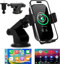 EKAT Wireless Carplay Adapter - Wireless CarPlay and Fast Charging