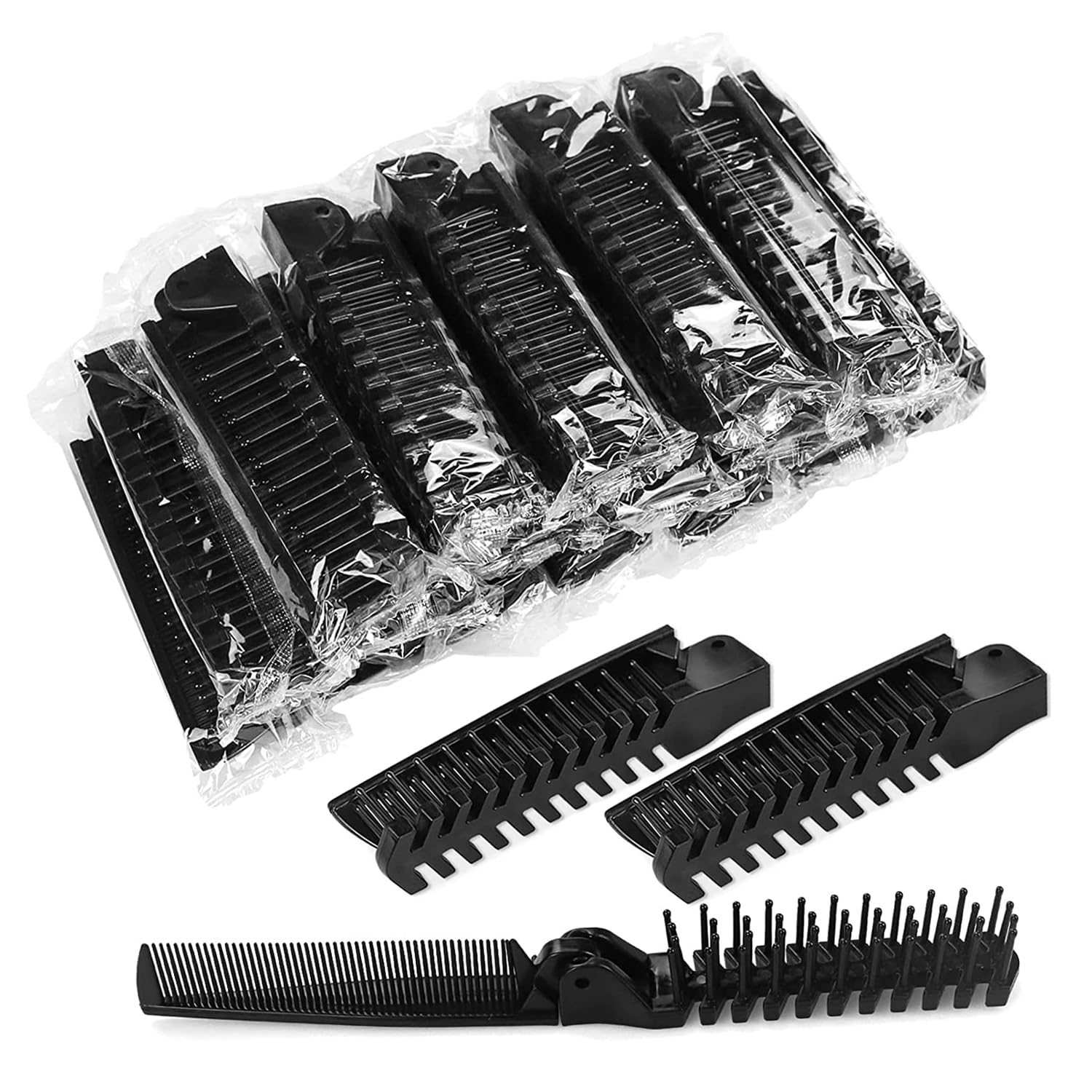 Foldable Combs in Bulk for Travel and Daily Use, 100 Count