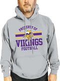 Property Of Minnesota Vikings Hooded Sweatshirt - Cotton/Poly Blend