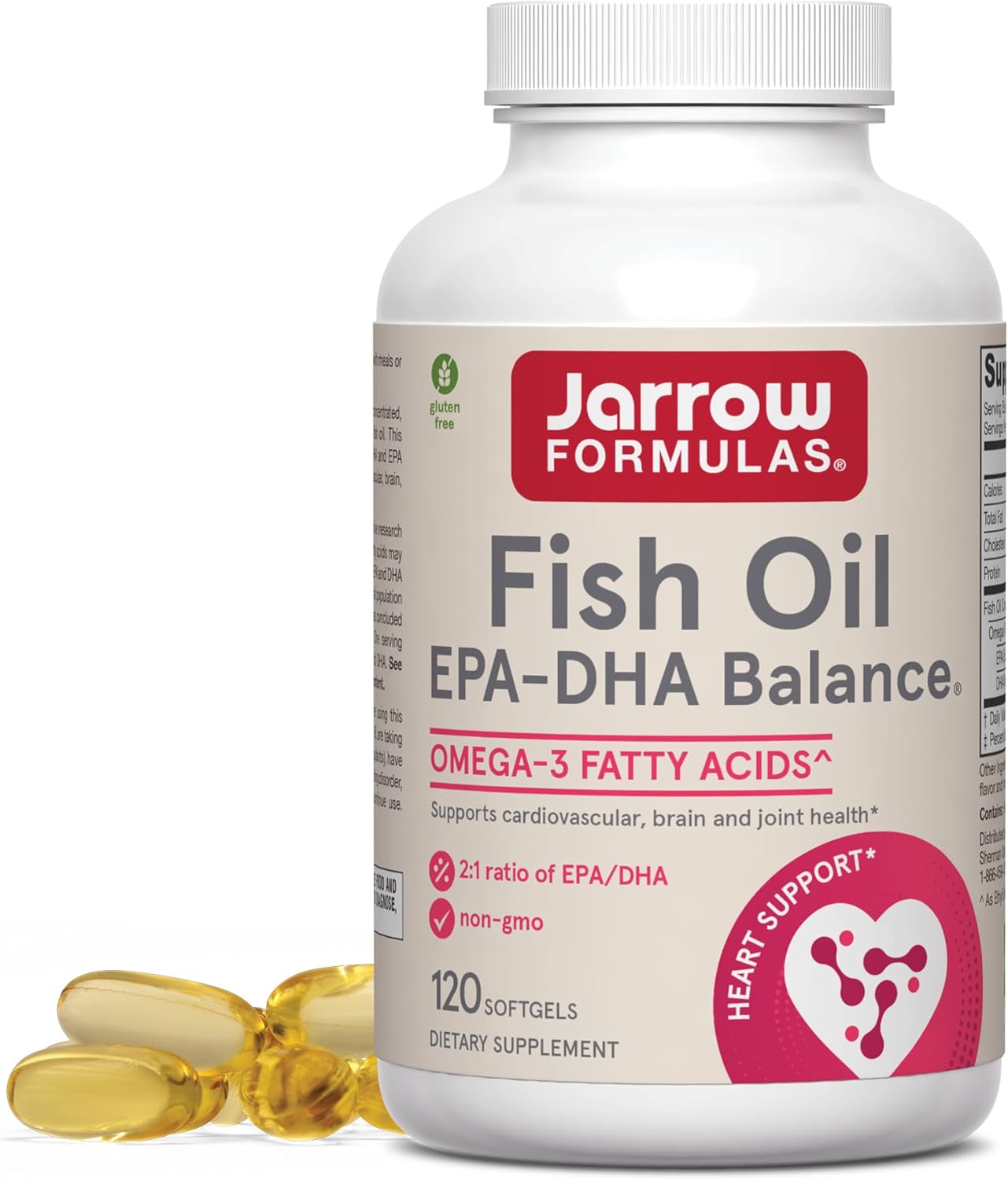 EPA-DHA Balance Omega-3 Fatty Acids for Heart Health Support