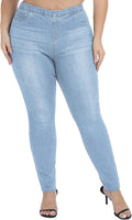 LICTZNEE Jeggings for Women High Waist Slim Fit - Comfortable Stretch