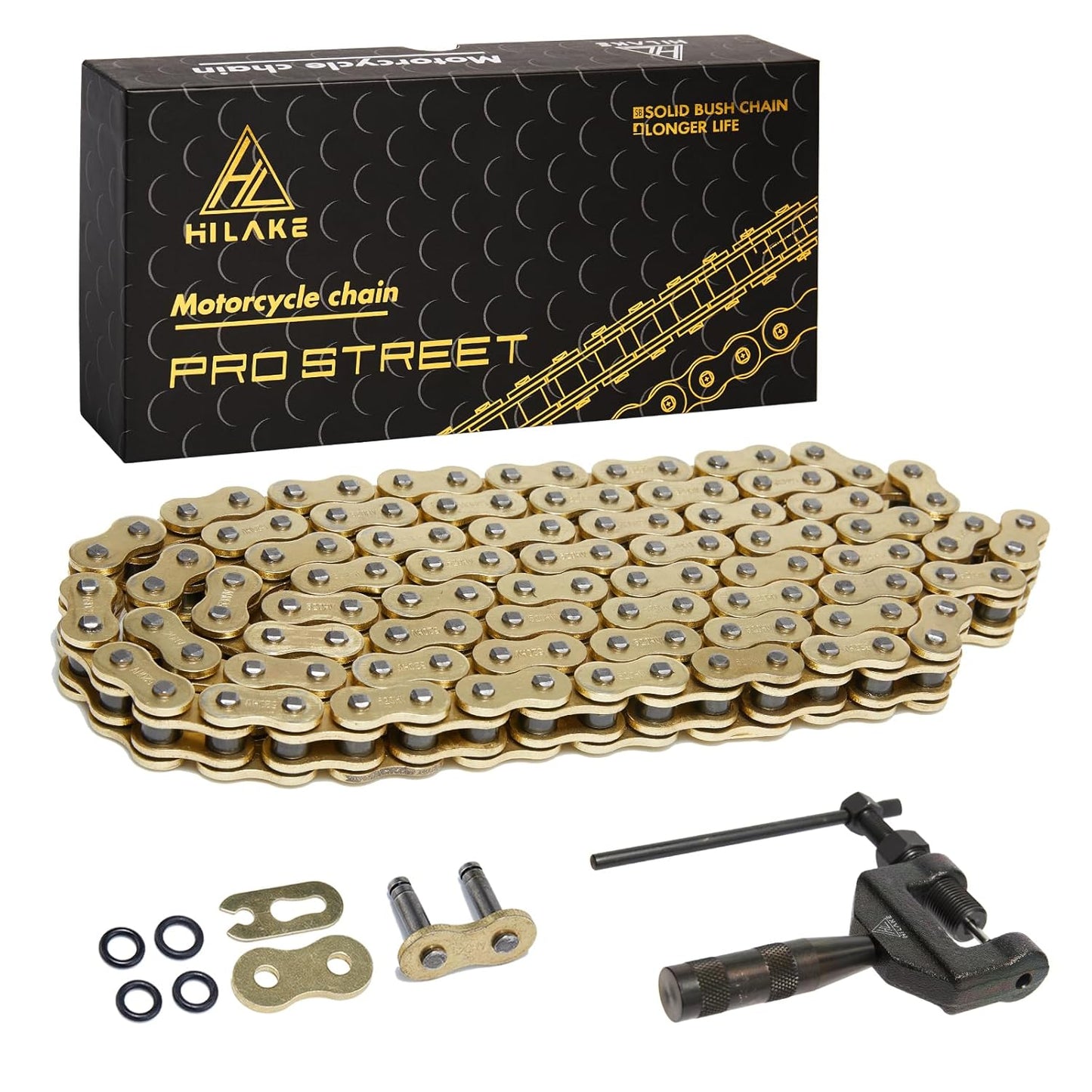 520 Motorcycle Chain 110 Links O-Ring Heavy Duty Drive Chain