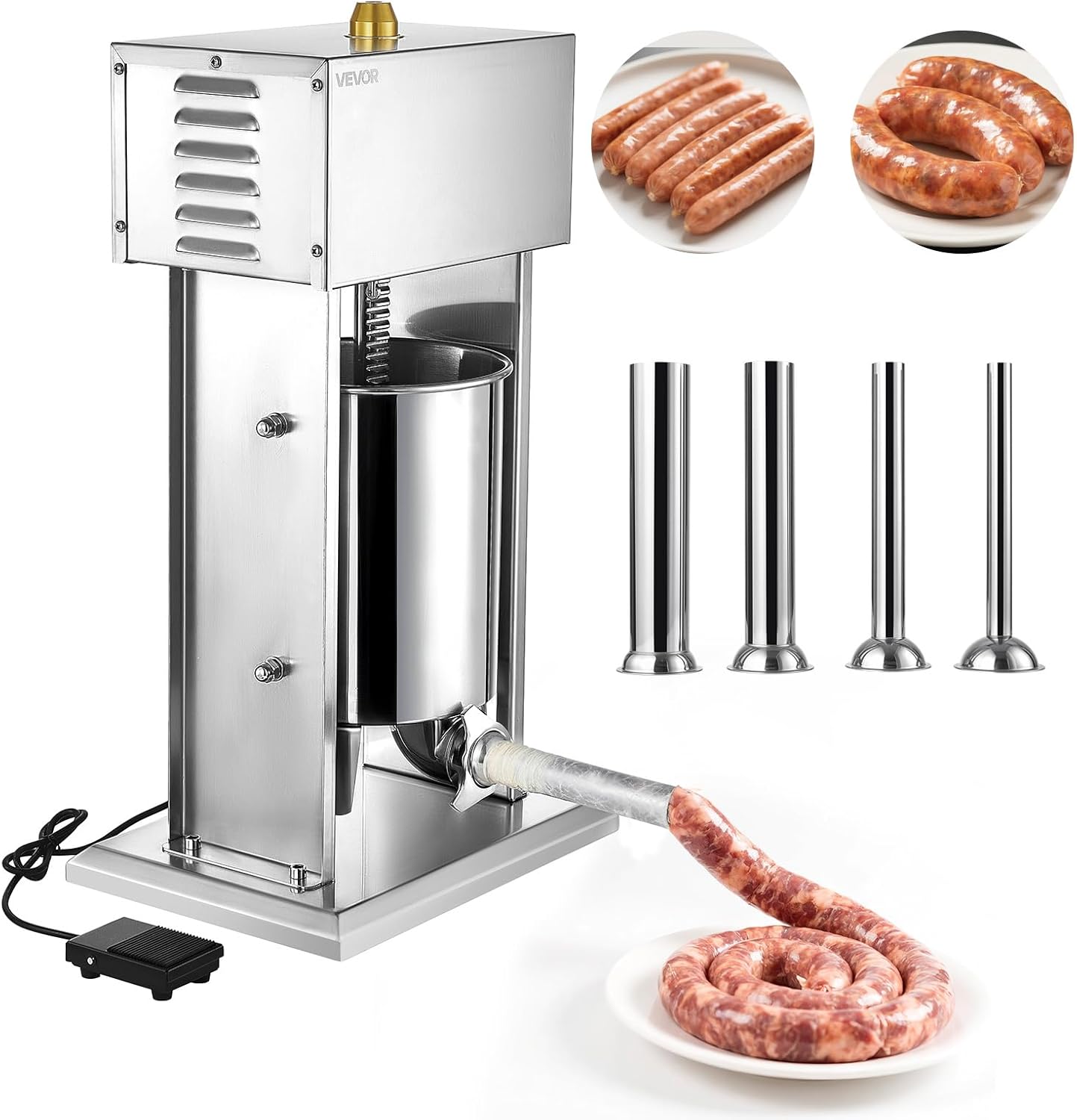 VEVOR Electric Sausage Stuffer for Easy Meat Processing