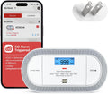 Wi-Fi Plug-in Carbon Monoxide Detector with Battery Backup
