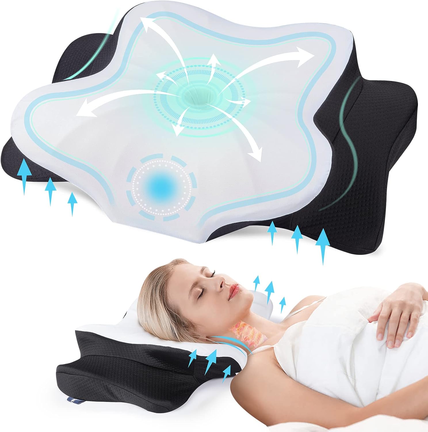 DONAMA Cervical Pillow for Neck and Shoulder Support Review