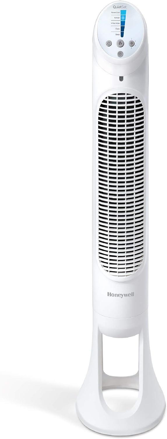 Quiet & Powerful: Honeywell Whole Room Tower Fan