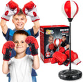 Springflower Kids Punching Bag Set with Adjustable Stand - Fun Fitness
