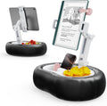 Tablet Kindle Pillow Stand Holder with 2 Trays - Hands-Free Comfort