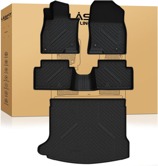 LASFIT Floor Mats for Mazda 3 2014-2018 Hatchback All Weather