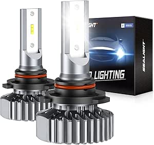 SEALIGHT Scoparc 9005/HB3 LED Bulbs for Bright White Lighting