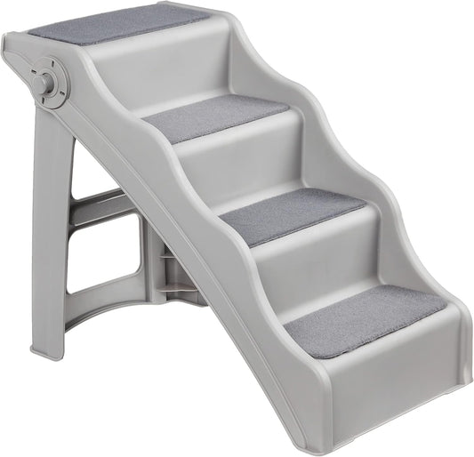 Foldable Non-Slip Pet Stairs for Dogs and Cats - Easy Access