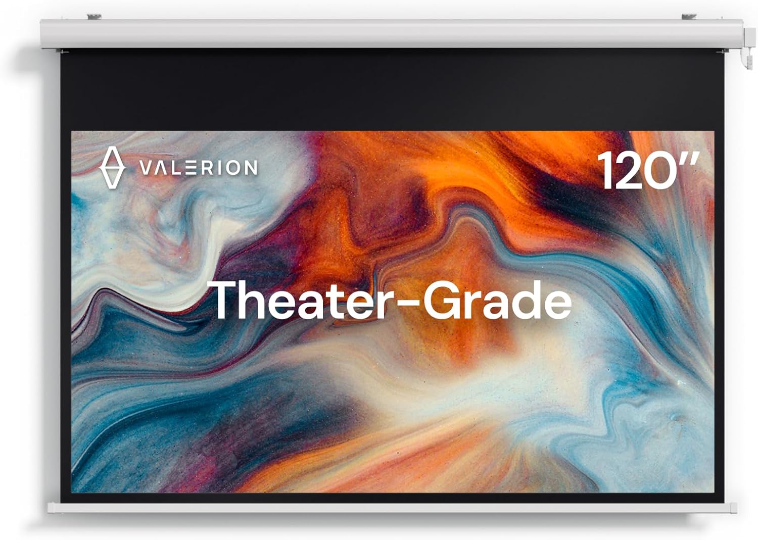 120 Inch Motorized Projector Screen for Outdoor Movie Nights