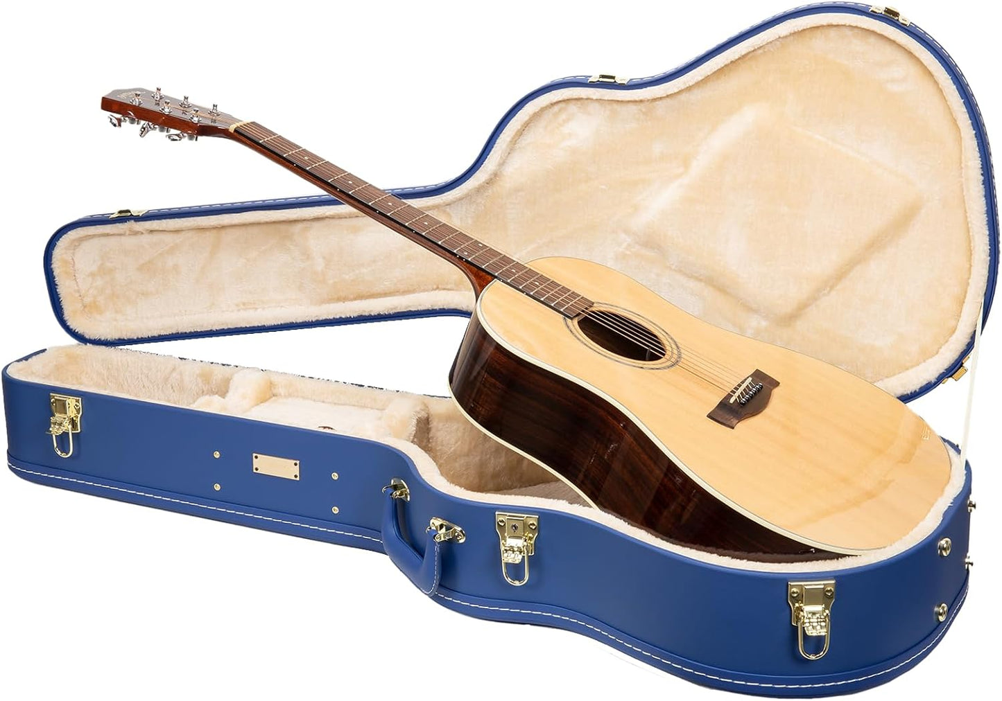 Crossrock Wooden Dreadnought Acoustic Guitar Case for Gibson J-45