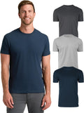 True Classic Mens T-Shirts for Men - Cotton Blend Crew Tee Pack