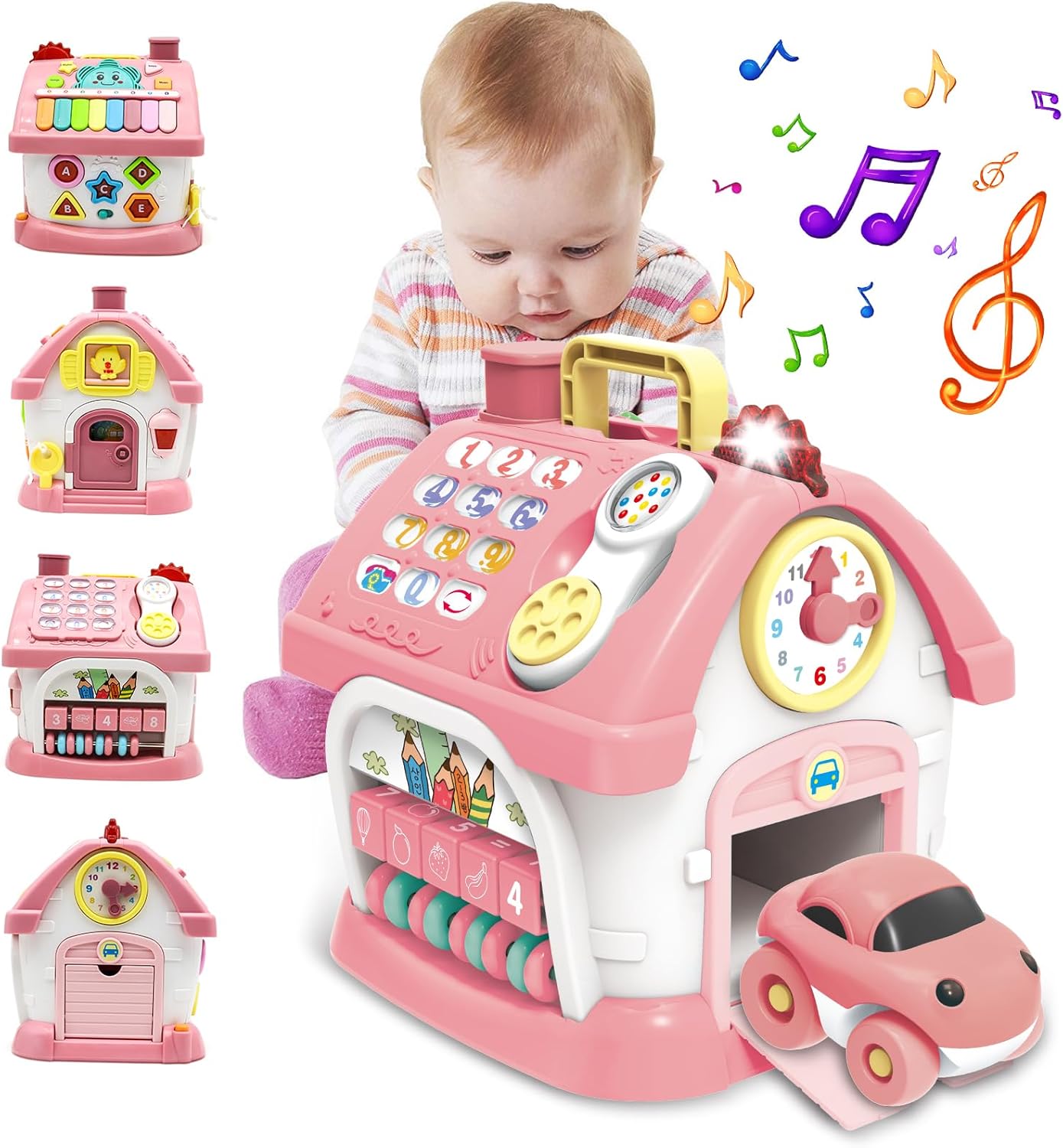 Interactive Montessori Smart Toy Set for 1+ Yr Girl
