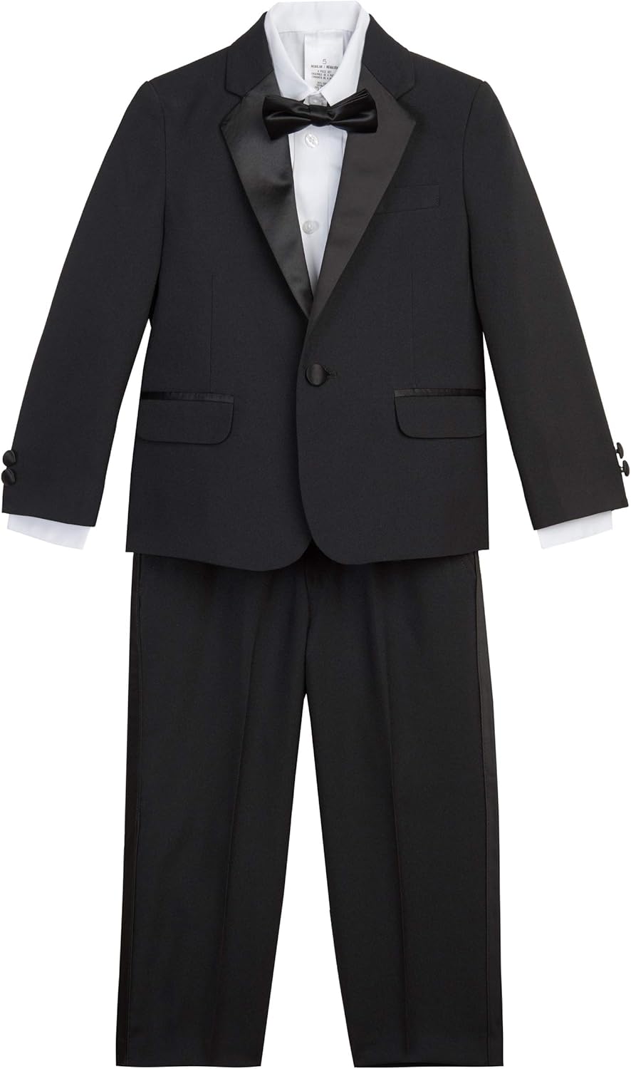 Nautica Boys' 4-Piece Tuxedo Set for Formal Events and Celebrations