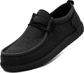 Men Extra Wide Shoes 4E-5E Wide Toe Box Slip Ons - Arch Support