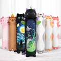 Long Cat Plush Body Pillow - Giant Kawaii Black Cat