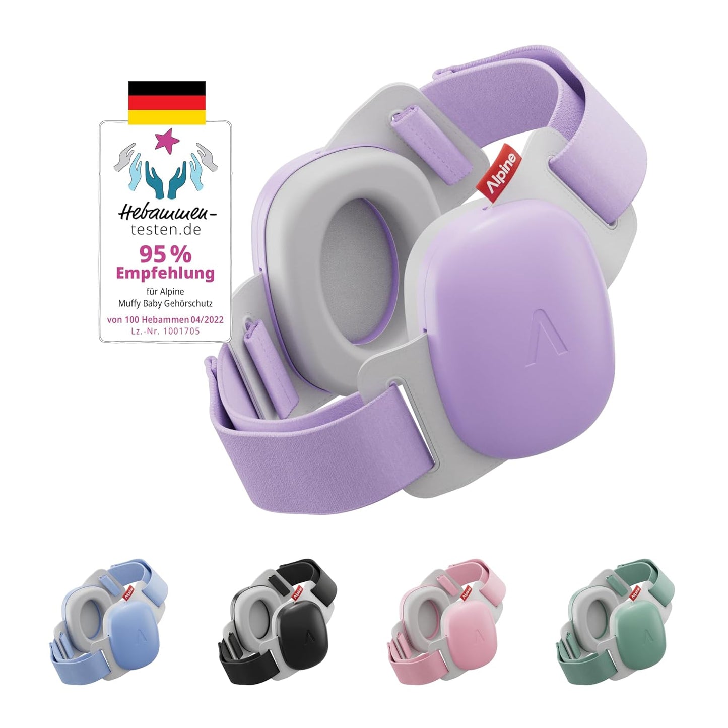 Alpine Muffy Baby Comfort Ear Defenders for Hearing Protection