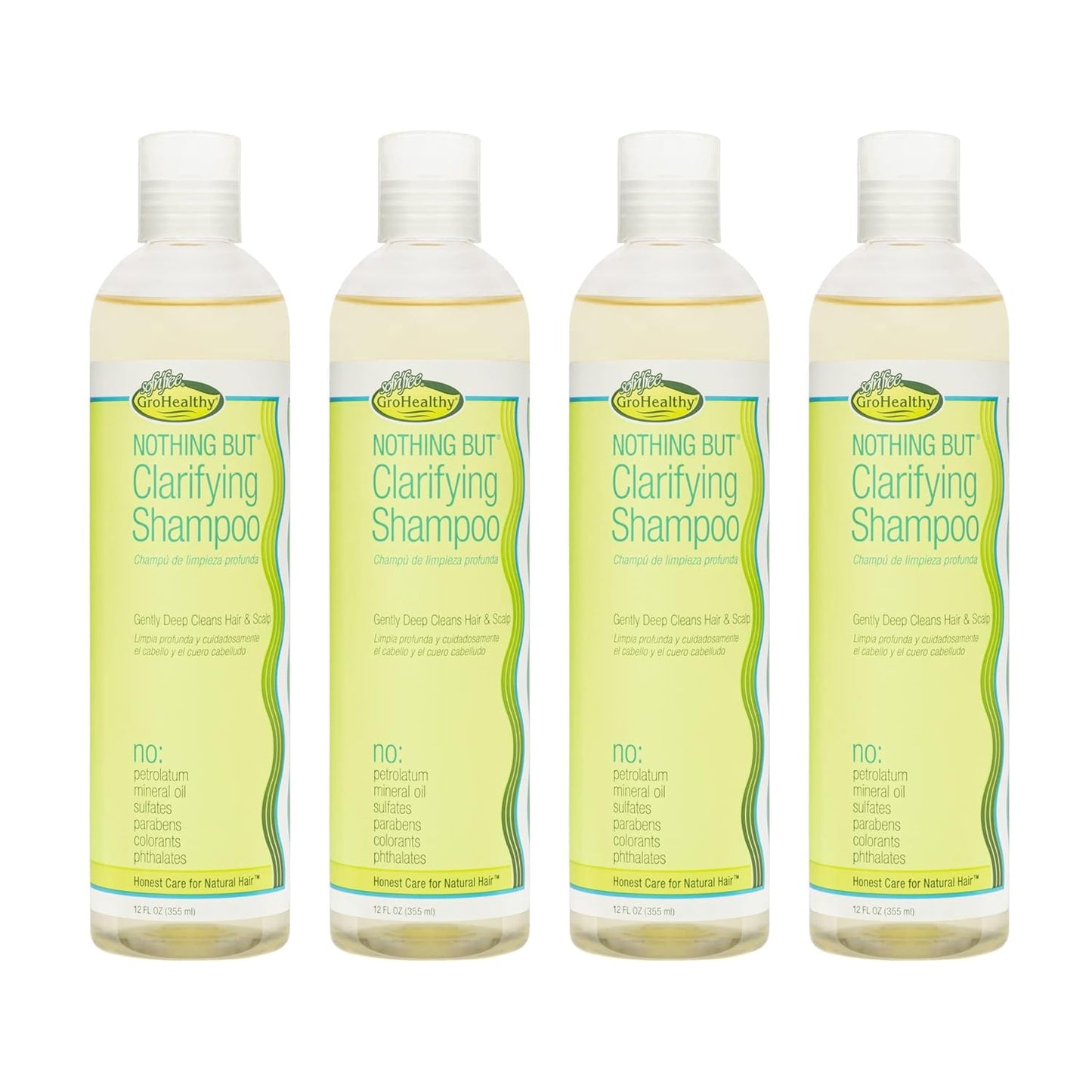 Sulfate-Free Clarifying Shampoo for Natural Hair Detox 12oz