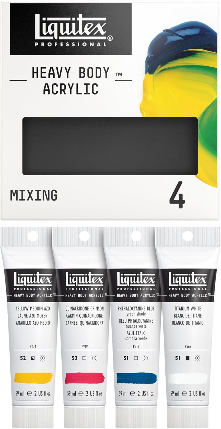 Liquitex Professional Heavy Body Acrylic Paint Mixing Set Review