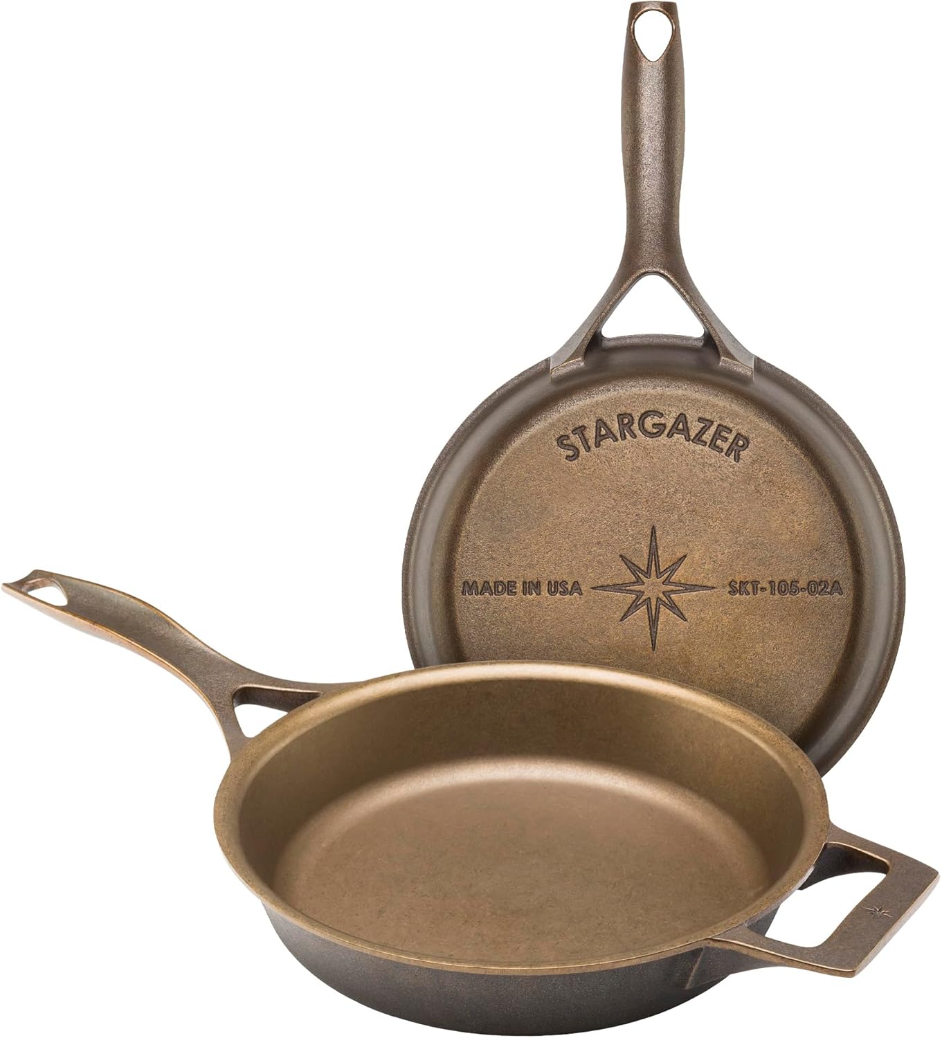 Stargazer 10.5-Inch Cast Iron Skillet for All Your Cooking Needs