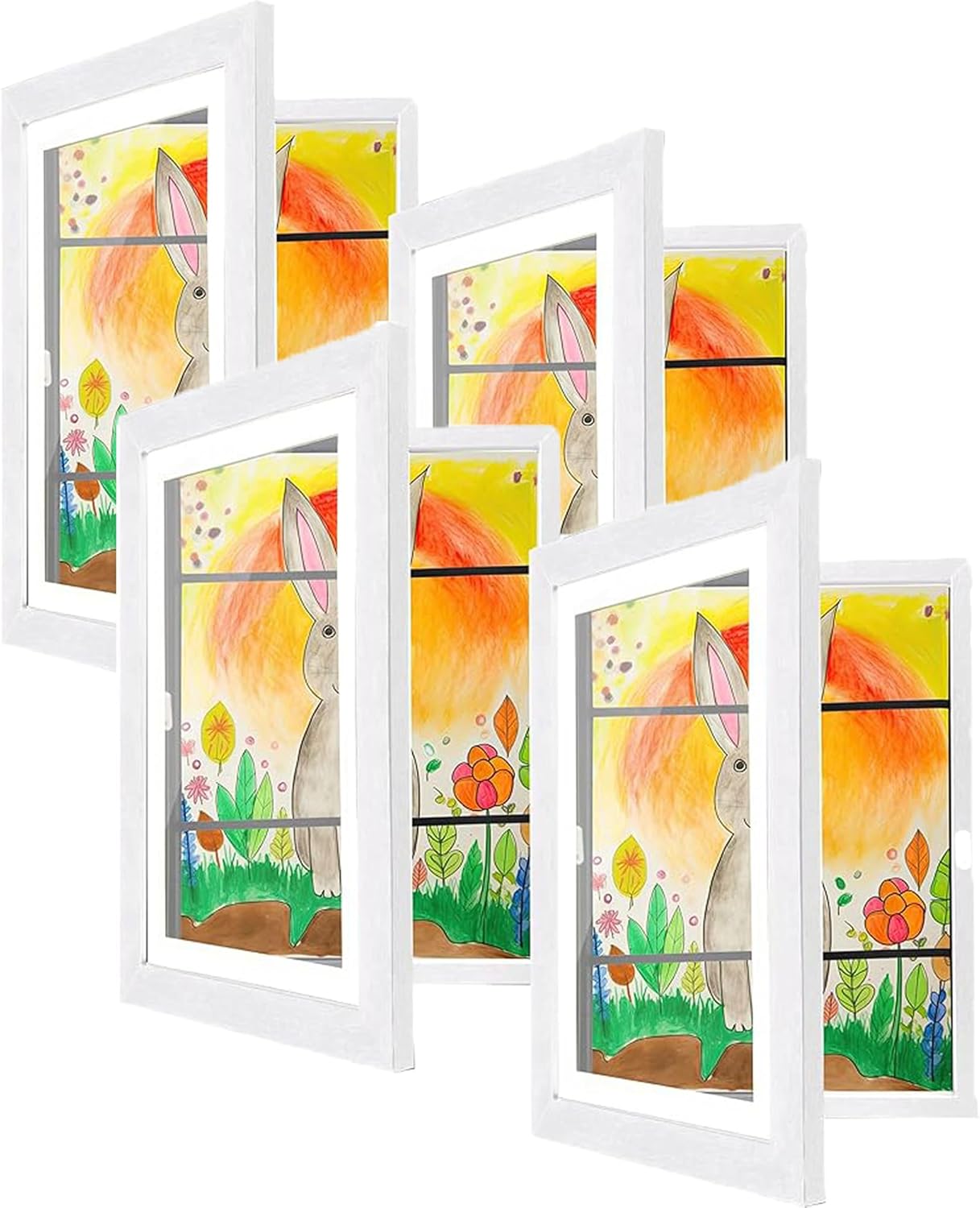 Kids Artwork Frames for Easy Display and Storage of Art