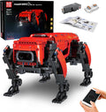 MOULD KING Red Four-Legged Robot Dog Power Module Kit - Programmable