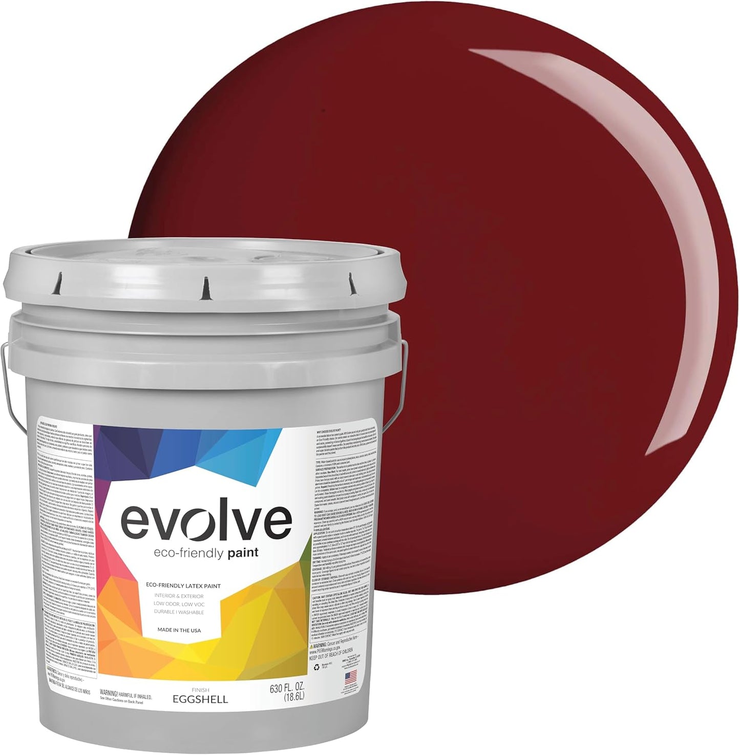 EVOLVE Paint & Primer: Eco-friendly Low Sheen One-coat Coverage