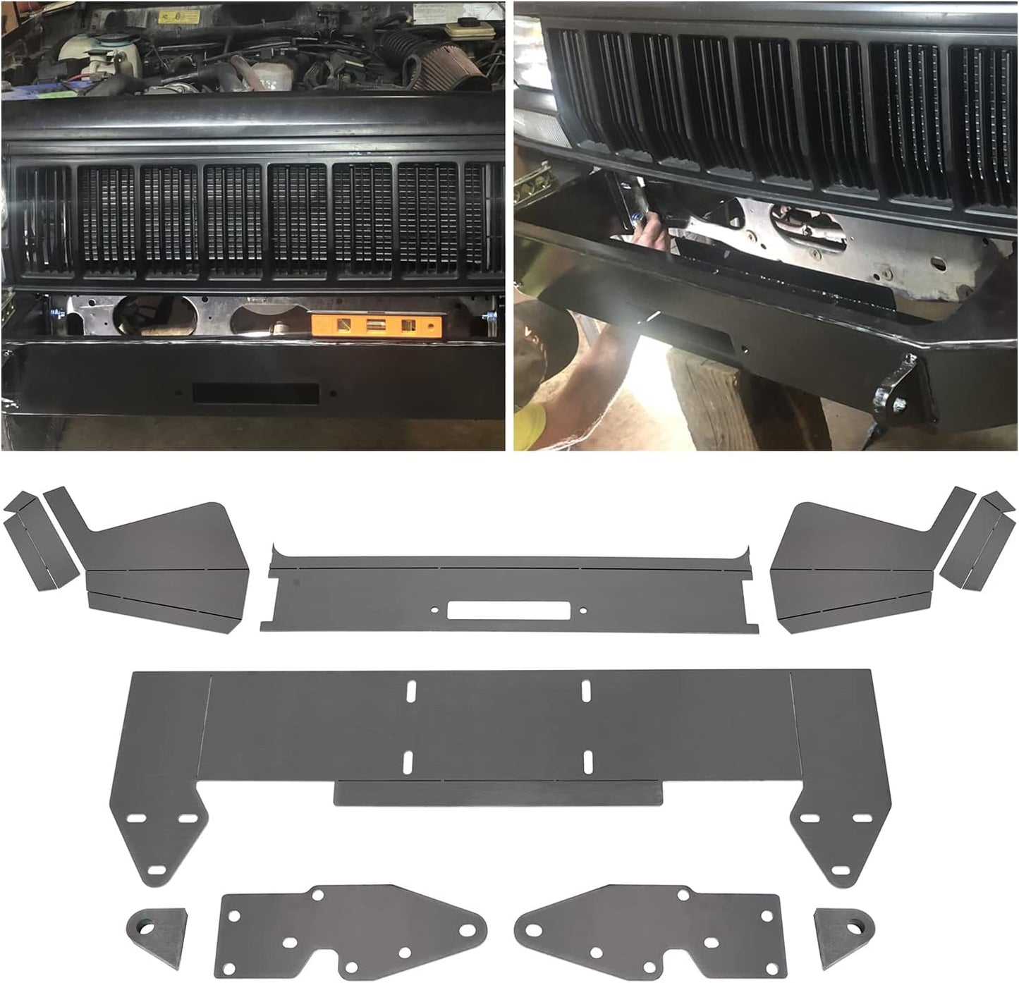 DIY Front Bumper Bare Metal Kit for 1984-2001 Jeep Cherokee XJ