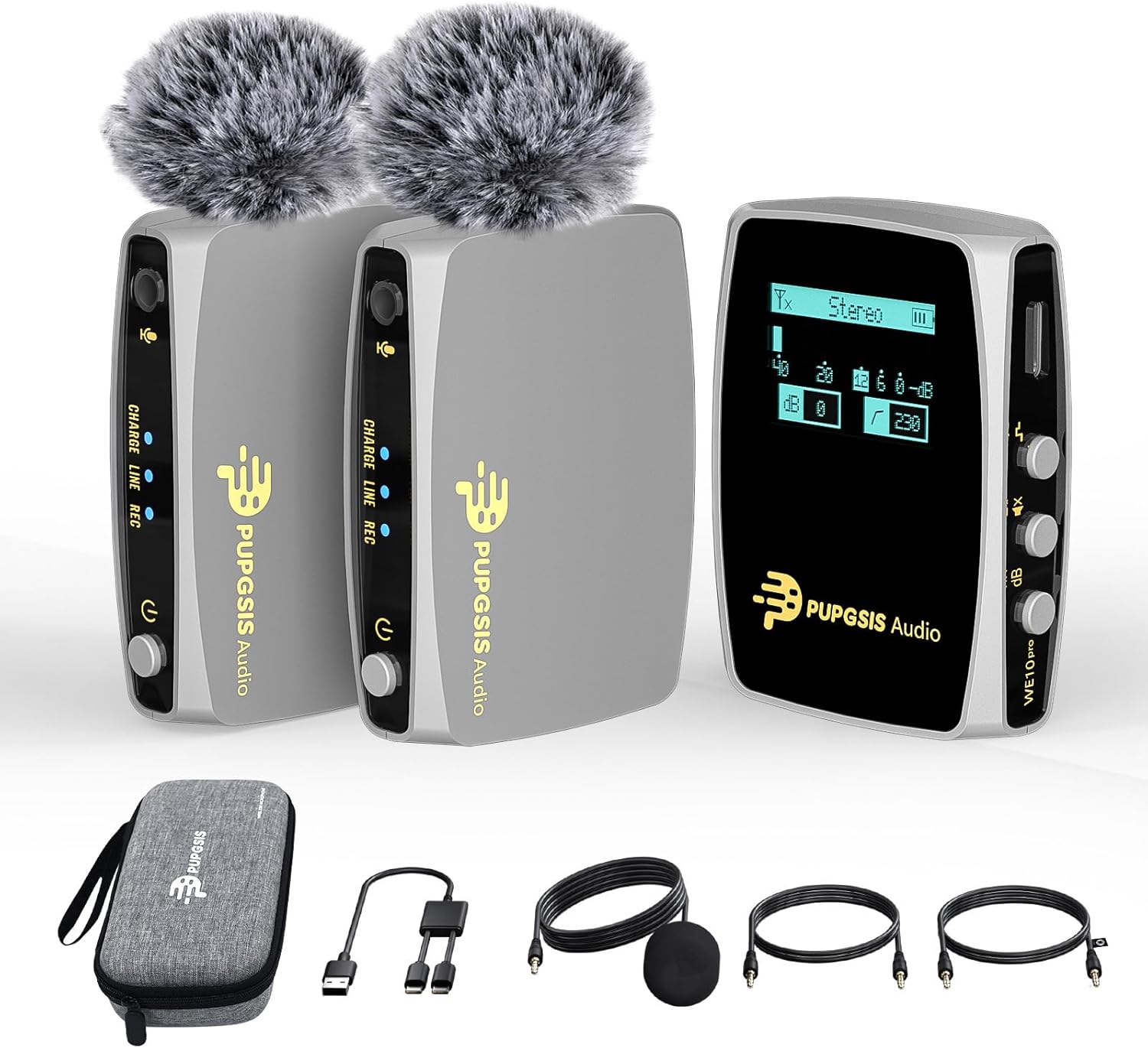 Wireless Lavalier Microphone for Camera/Phone by P PUPGSIS