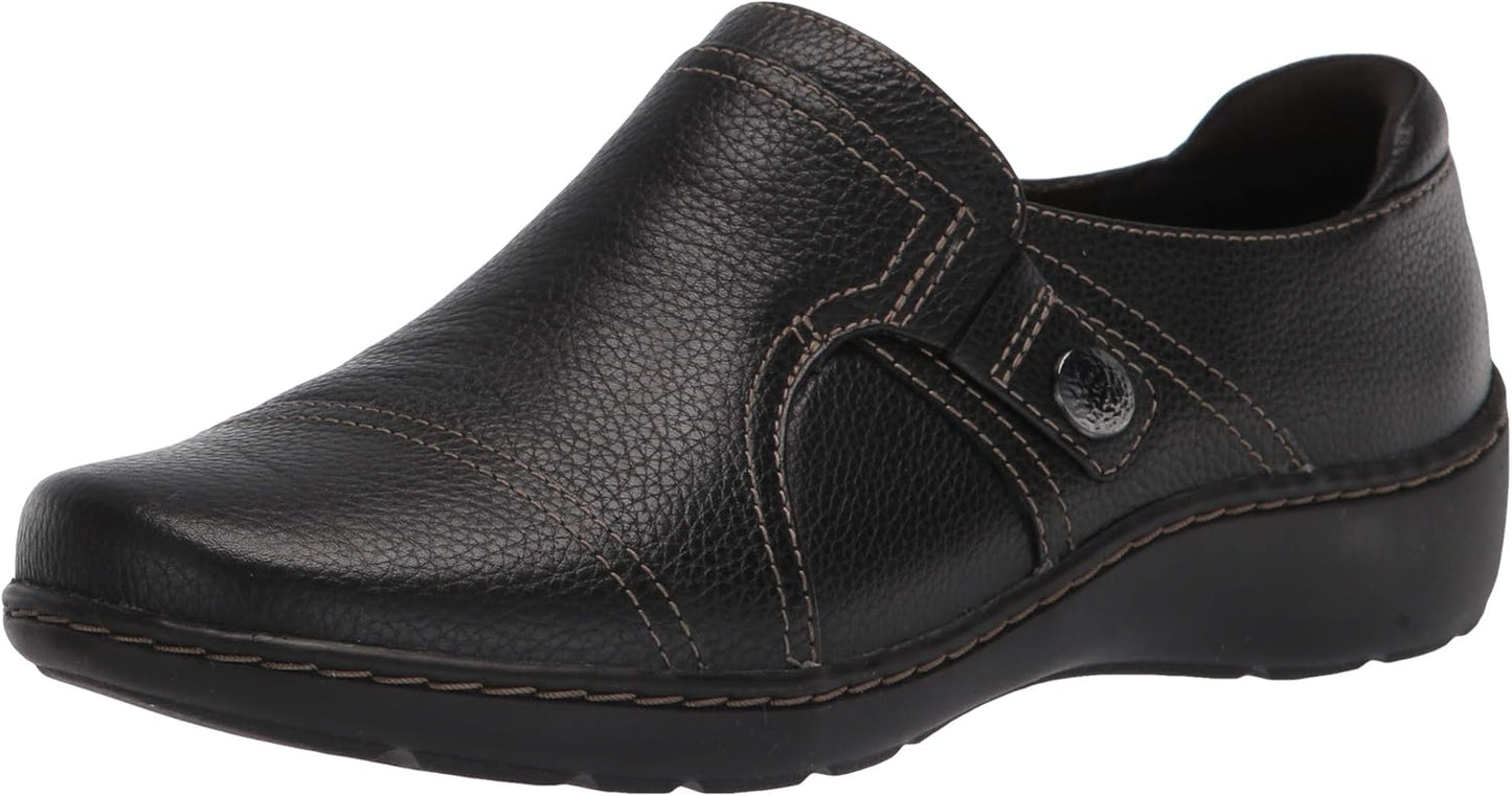 Clarks Women's Cora Poppy Loafers: Stylish Slip-On Comfort