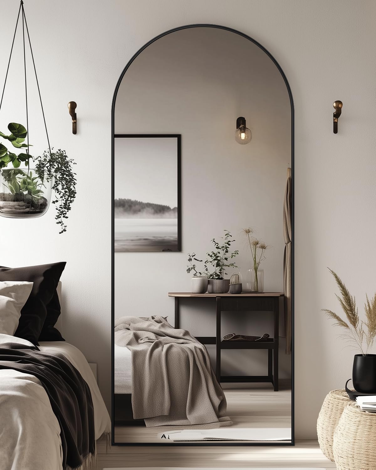 Antok Full Length Mirror 21x58 Floor Mirror with Stand