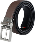 Tommy Hilfiger mens Reversible Belt - Classic Stretch Dress Belt