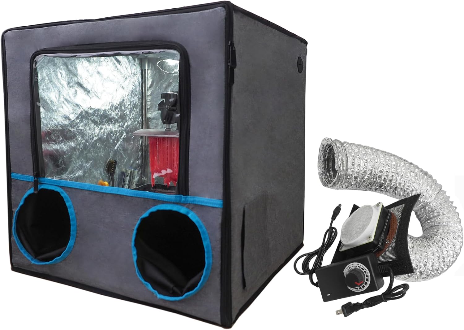 3D Printer Multifunctional Enclosure with Exhaust Fan System